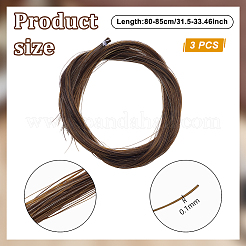 Natural Horse Hair&nbsp;FIND-WH0111-719A
