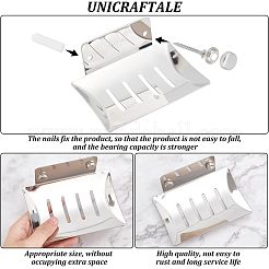 304 Stainless Steel Soap Dishes&nbsp;AJEW-UN0001-24P