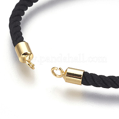 Cotton Cord Bracelet Making&nbsp;KK-F758-03H-G