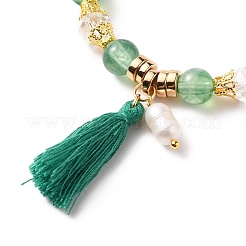 Gemstone Multi-layered Stretch Beaded Bracelets Sets&nbsp;BJEW-JB05756-03