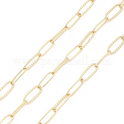 Rack Plating Brass Paperclip Chains&nbsp;CHC-K013-06A