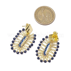 Oval 304 Stainless Steel Stud Earrings&nbsp;EJEW-MZ00379