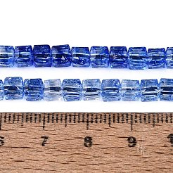 Crackle Transparent Glass Beads Strands&nbsp;GLAA-N062-4mm-03