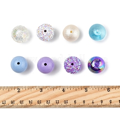 40Pcs 8 Styles Acrylic Beads&nbsp;OACR-FS0004-11