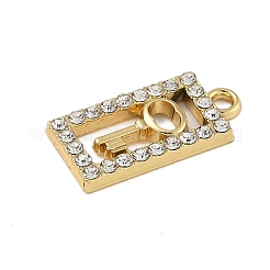 Alloy Rhinestone Pendants&nbsp;PALLOY-P308-15KCG