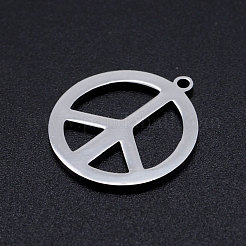 Tarnish Resistant 201 Stainless Steel Pendants&nbsp;STAS-T046-JN266-1