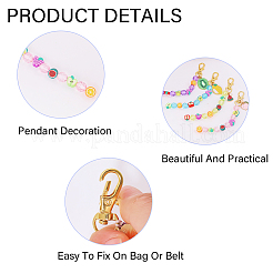 Fruit Polymer Clay & Acrylic & Alloy Enamel Locking Stitch Marker&nbsp;HJEW-CA00012