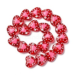 Glass Enamel Beads&nbsp;GLAA-Q125-01A-01
