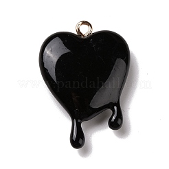 Opaque Resin Pendants&nbsp;RESI-D059-01P