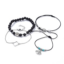 Stackable Bracelets Sets&nbsp;BJEW-JB04445