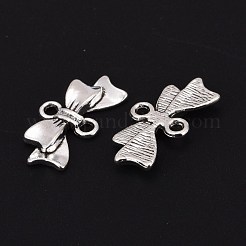 Bowknot Alloy Links connectors&nbsp;X-EA11930Y