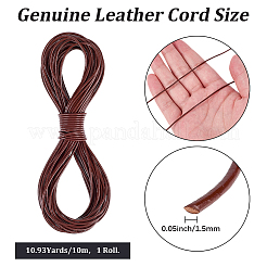 10M Cowhide Leather Cord&nbsp;DIY-CL0001-21D