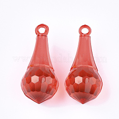 Transparent Acrylic Pendants&nbsp;TACR-S133-047