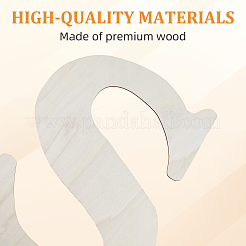 Letter Unfinished MDF Sheets&nbsp;WOOD-WH20012-008S