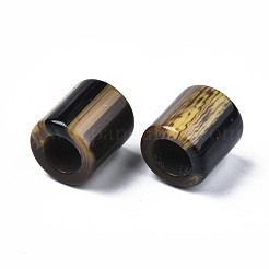 Two Tone Acrylic European Beads&nbsp;OACR-S038-022