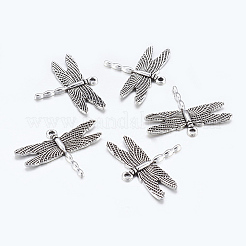 Tibetan Style Alloy Pendants&nbsp;TIBEP-EA10966YKG-AS-FF