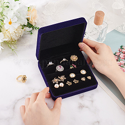 Velvet Jewelry Box&nbsp;VBOX-WH0012-03B