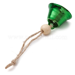 Iron Bell Pendant Decoration&nbsp;HJEW-JM02489-02