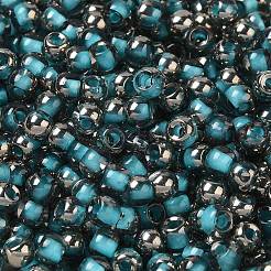 Transparent Inside Colours Glass Seed Beads&nbsp;SEED-H002-A-C223