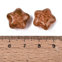 Picasso Opaque Glass Beads&nbsp;SEED-N012-08B