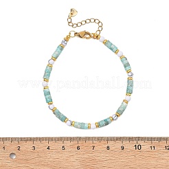 Natural Amazonite & Synthetic Howlite Beaded Bracelets for Women&nbsp;BJEW-JB13823