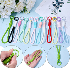 12Pcs 12 Colors Polyester Mobile Straps&nbsp;FIND-SC0022-02