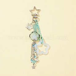 Acrylic & Glass Pendant Keychains&nbsp;KEYC-FZ00001