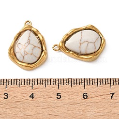 Dyed Synthetic Turquoise Pendants&nbsp;GG-L002-01G-01