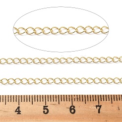 Brass Curb Chains&nbsp;KK-P304-02B-KCG