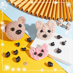 Plastic Craft Dog Noses&nbsp;DOLL-GA0001-25