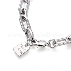 Brass Chain Bracelets&nbsp;BJEW-N032-04P