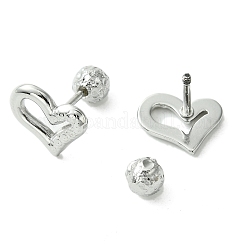 Non-Tarnish 304 Stainless Steel Ear Studs&nbsp;EJEW-Q801-13P