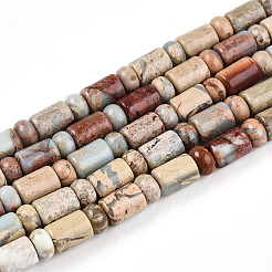 Natural Shoushan Stone Beads Strands&nbsp;G-N346-03A-07