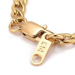 304 Stainless Steel Curb Chains Bracelets&nbsp;BJEW-JB06272-02