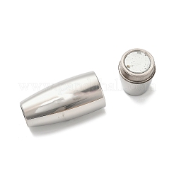 304 Stainless Steel Magnetic Clasps&nbsp;STAS-K296-02A-P