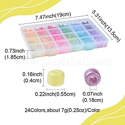 DIY Column Baking Paint Glass Seed Beads Bracelets Making Kits&nbsp;SEED-FS0001-39