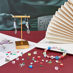 Christmas Themed DIY Jewelry Making Finding Kit&nbsp;DIY-FH0005-65