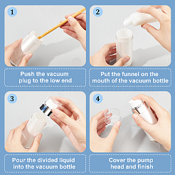 Acrylic Portable Refillable Airless Pump Bottles&nbsp;LS-AJEW-WH0504-73