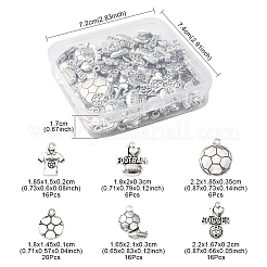 Tibetan Style Alloy Pendants&nbsp;TIBEP-FS0001-33
