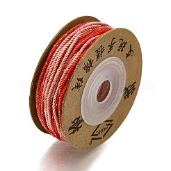 25M Segment Dyed Cotton Twisted String Cord&nbsp;OCOR-F016-02