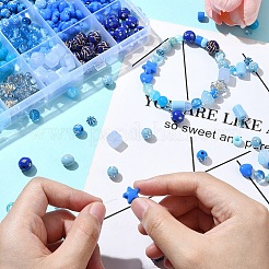 Ocean Theme DIY Acrylic Beads Jewelry Making Kit&nbsp;DIY-YW0010-05