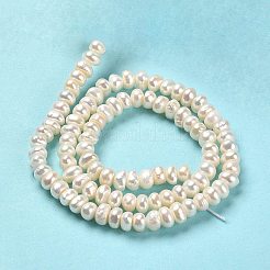 Natural Cultured Freshwater Pearl Beads Strands&nbsp;PEAR-J007-21