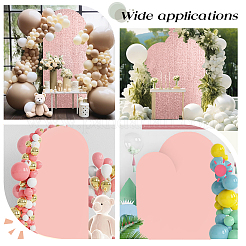 Fiber Wedding Arch Cover&nbsp;AJEW-WH20096-70C