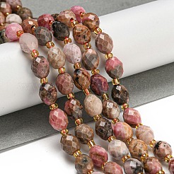 Natural Rhodonite Beads Strands&nbsp;G-N342-36