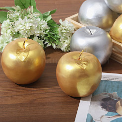 8Pcs 2 Colors Foam Imitation Apple&nbsp;DJEW-CA0001-41