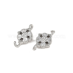 Brass Connector Charms&nbsp;KK-H078-28P