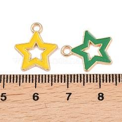Alloy Enamel Pendants&nbsp;ENAM-F158-02