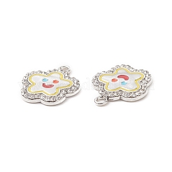 Alloy Enamel Pendants&nbsp;FIND-A029-04P-02