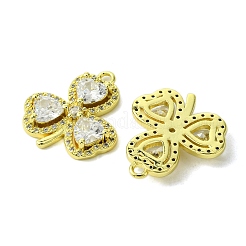 Eco-Friendly Brass Micro Pave Cubic Zirconia Pendants&nbsp;KK-A204-03G