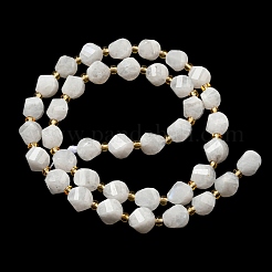 Natural Rainbow Moonstone Beads Strands&nbsp;G-M443-B05-02